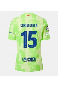 Barcelona Andreas Christensen #15 Voetbaltruitje 3e tenue 2024-25 Korte Mouw